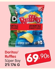 Doritos/Ruffles Süper Boy 2'Li 176 G