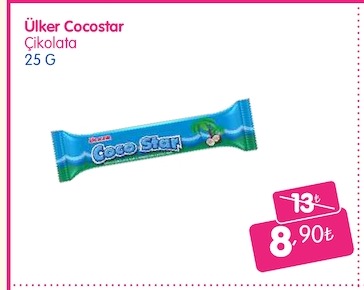 Ülker Cocostar Çikolata 25 G
