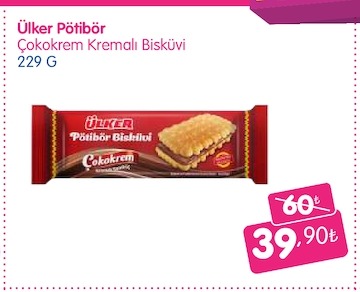 Ülker Pötibör Çokokrem Kremalı Bisküvi 229 G