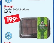 Sinangil Çeşidim Soğuk Baklava 400G