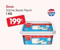 Ömür Süzme Beyaz Peynir 1Kg