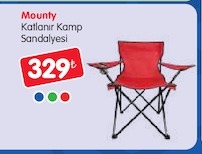 Mounty Katlanır Kamp Sandalyesi