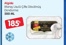 Algida Maraş Usulü Çifte Dövülmüş Dondurma 500 Ml