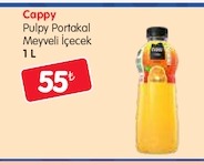 Cappy Pulpy Portakal Meyveli İçecek 1L