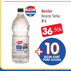 Besler Beyaz Sirke 2 L