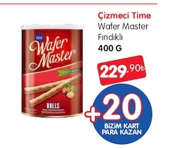 Çizmeci Time Wafer Master Fındıklı 400 G