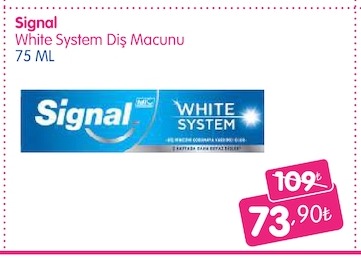 Signal White System Diş Macunu 75 Ml