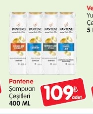 Pantene Şampuan Çeşitleri 400 Ml