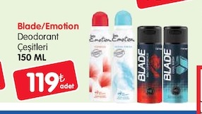 Blade Emotion Deodorant Çeşitleri 150 Ml