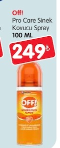 Off! Pro Care Sinek Kovucu Sprey 100 Ml