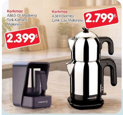 Korkmaz A863-01 Moderna Türk Kahvesi Makinesi