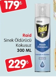 Raid Sinek Öldürücü Kokusuz 300 Ml