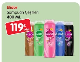 Elidor Şampuan Çeşitleri 400 Ml