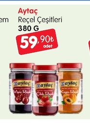 Aytaç Reçel Çeşitleri 380 G