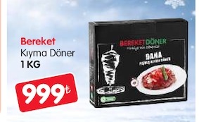 Bereket Kıyma Döner 1 Kg