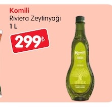 Komili Riviera Zeytinyağı 1L