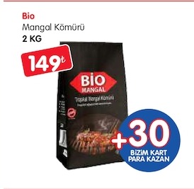 Bio Mangal Kömürü 2 Kg