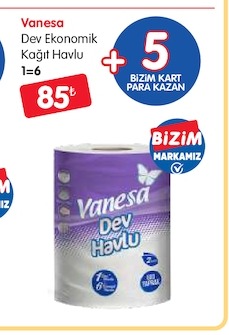 Vanesa Dev Ekonomik Kağıt Havlu 1=6