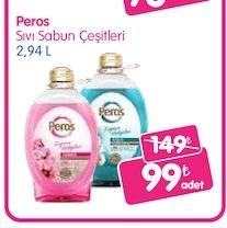 Peros Sıvı Sabun Çeşitleri 2,94 L