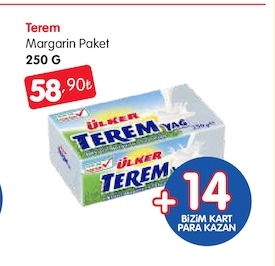 Ülker Terem Margarin Paket 250 G