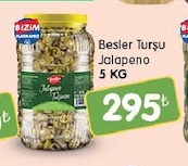 Besler Turşu Jalapeno 5 Kg