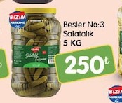 Besler No:3 Salatalık 5 Kg