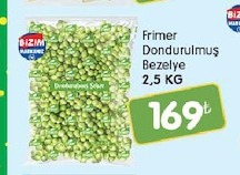 Frimer Dondurulmuş Bezelye 2,5 Kg