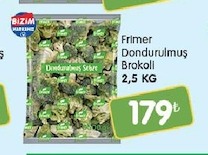 Frimer Dondurulmuş Brokoli 2.5 Kg