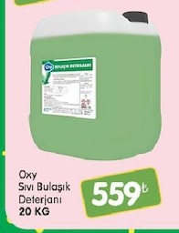 Oxy Sıvı Bulaşık Deterjanı 20 Kg