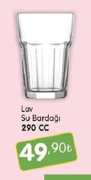 Lav Su Bardağı 290 Cc
