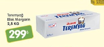 Ülker Tereyağ Blok Margarin 2,5 Kg