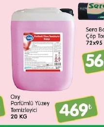 Oxy Parfümlü Yüzey Temizleyici 20 Kg