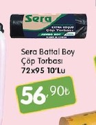 Sera Battal Boy Çöp Torbası 72X95 10'Lu