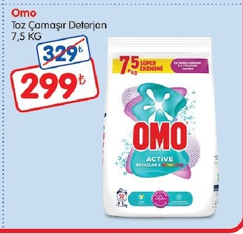 Omo Toz Çamaşır Deterjanı 7,5 Kg