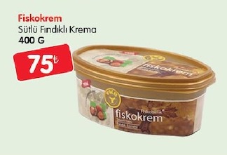 Fiskokrem Sütlü Fındıklı Krema 400 G