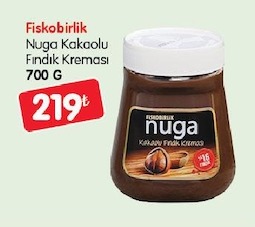Fiskobirlik Nuga Kakaolu Fındık Kreması 700 G