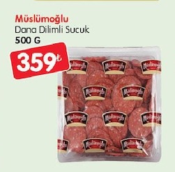 Müslümoğlu Dana Dilimli Sucuk 500G