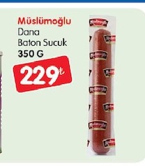 Muslumoglu Dana Baton Sucuk 350G