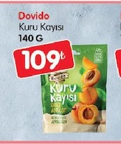 Dovido Kuru Kayısı 140 G