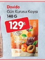 Dovido Gün Kurusu Kayisi 140 G