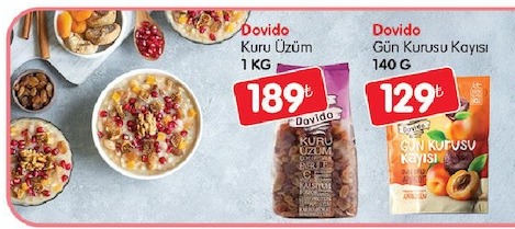 Dovido Kuru Üzüm 1 Kg