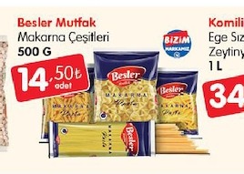 Besler Mutfak Makarna Çeşitleri 500 G
