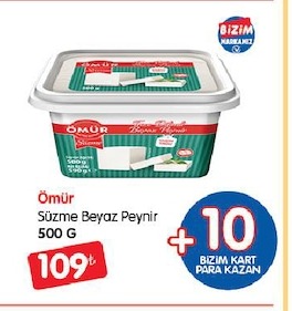 Ömür Süzme Beyaz Peynir 500 G