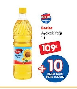 Besler Ayçiçek Yağı 1L