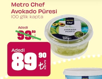 Metro Chef Avokado Püresi