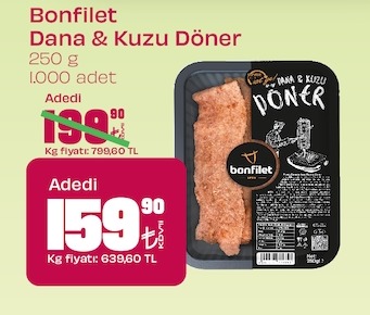 Bonfilet Dana & Kuzu Doner 250 G