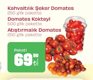 Kahvaltılık Şeker Domates 250 G
