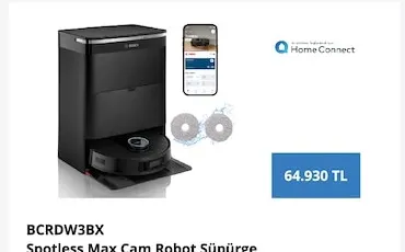 Bcrdw3Bx Spotless Max Cam Robot Süniürge