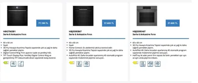 Hbg7563B1 Serie 8 Ankastre Fırın