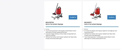 Bgl41Pet2H Serie 4 Toz Torbalı Süpürge